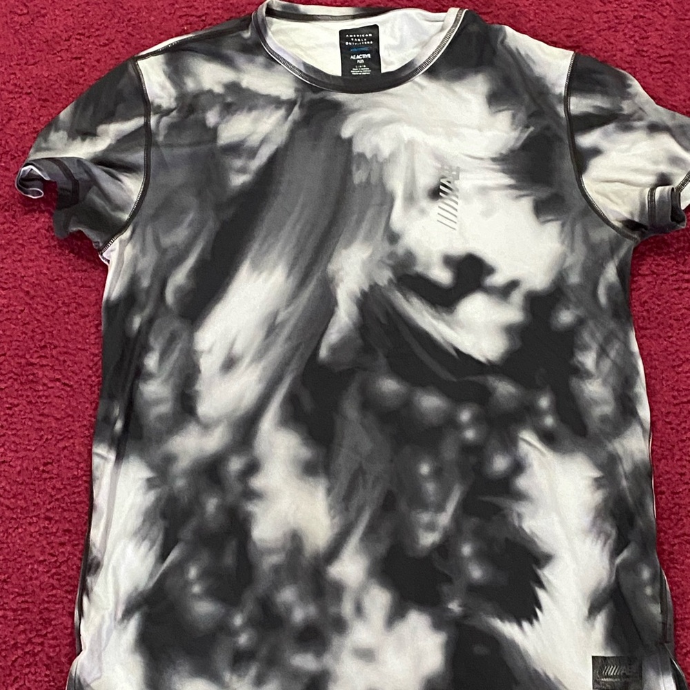 Black And White American Eagle T-Shirt